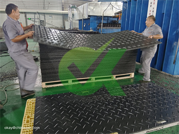 HDPE plastic nstruction mats 20-50 mm for Lawns protection